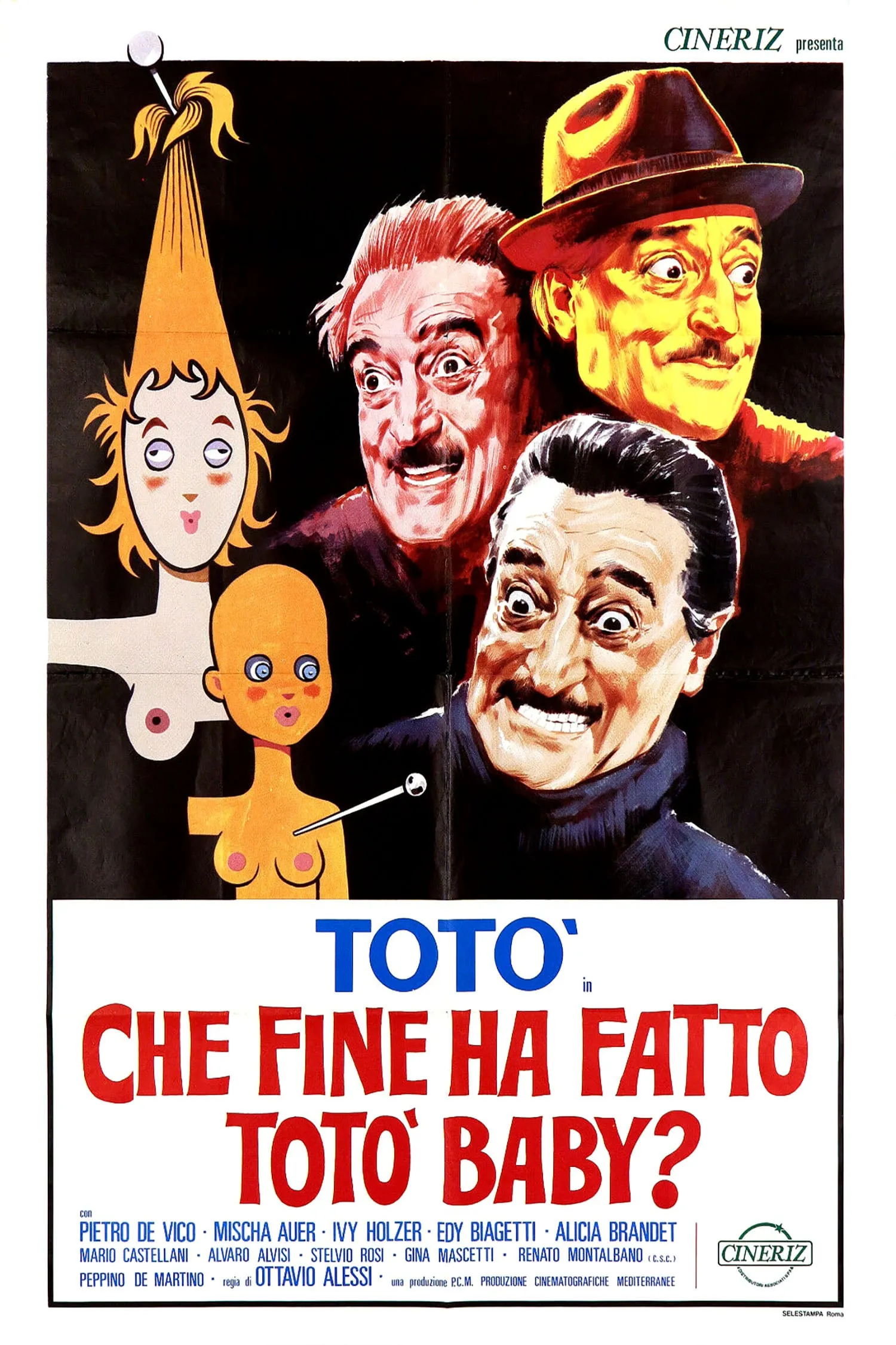 Totò baby poster