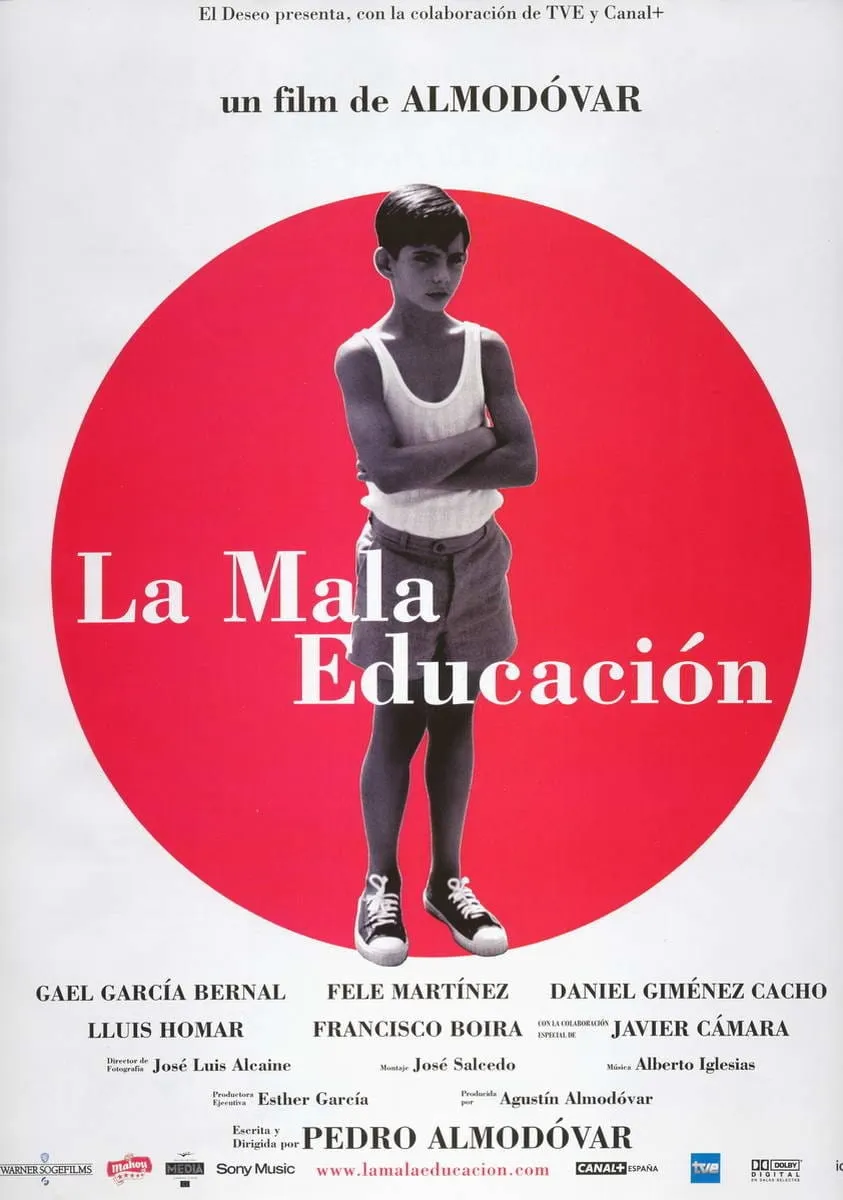 La mala educación poster