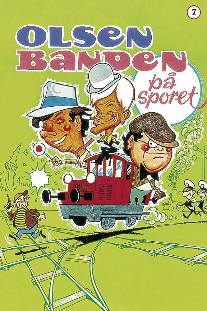 Olsen-Banden pȧ sporet poster