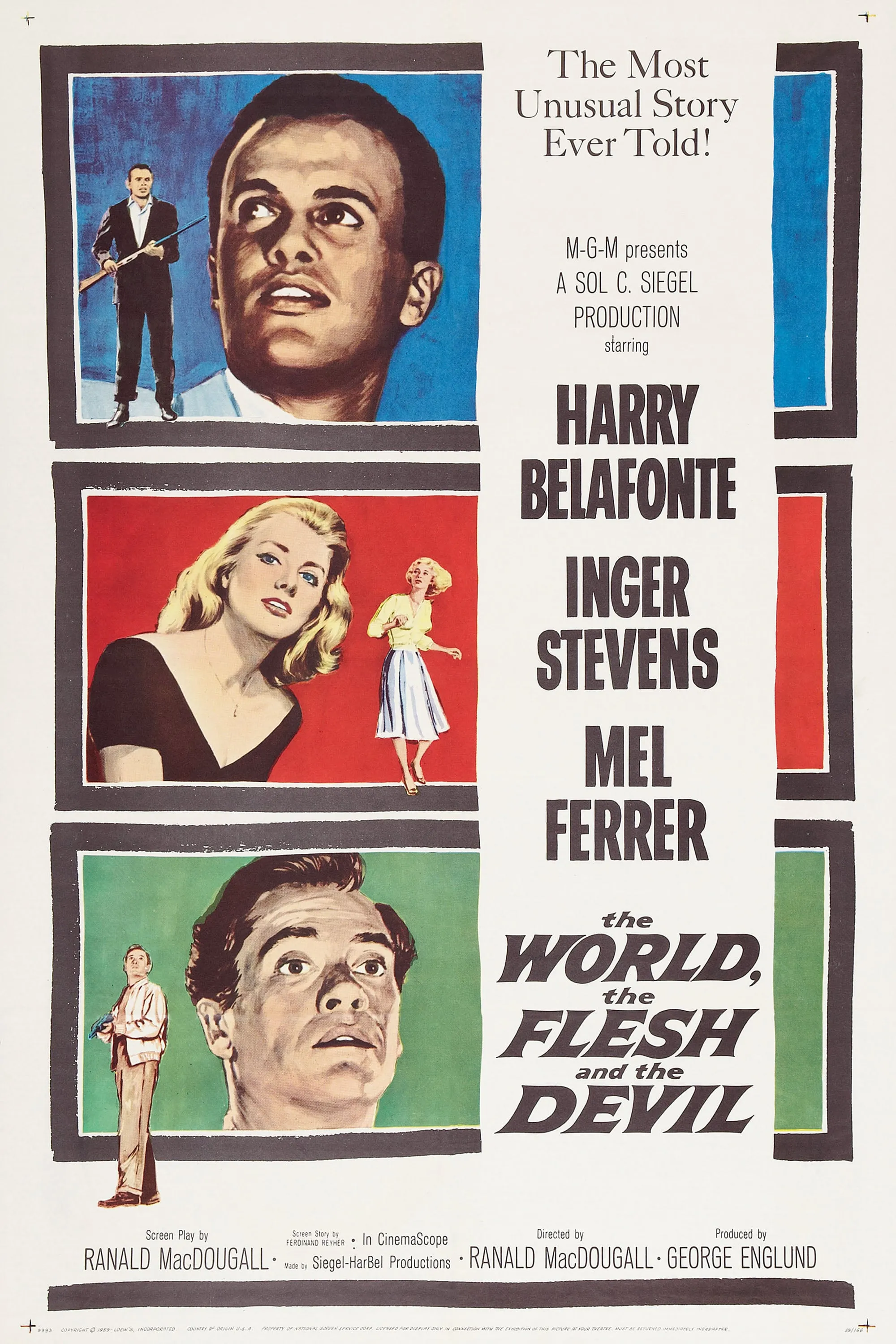 The World, the Flesh and the Devil poster