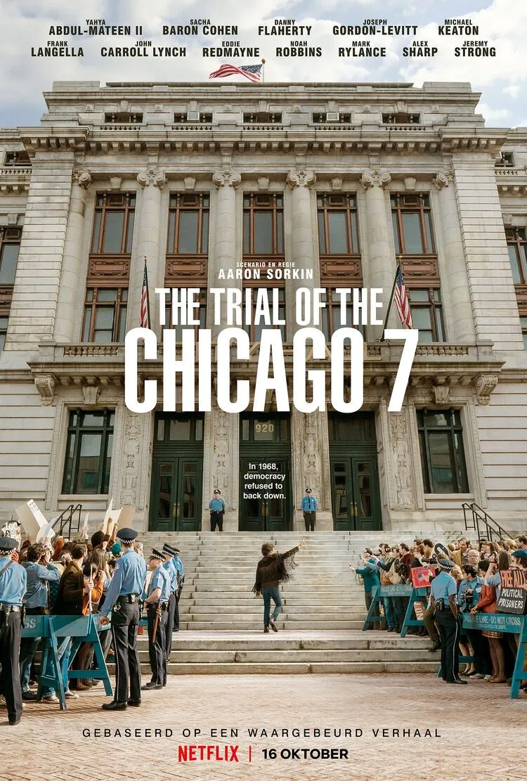 The Trial of the Chicago 7 poster