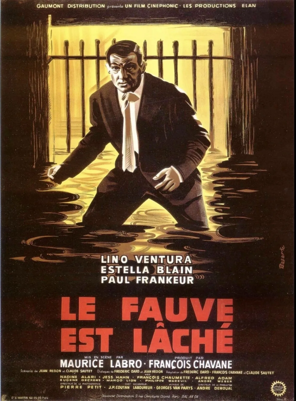 La Fauve Est Lache poster
