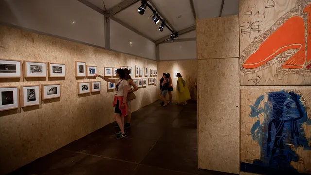 Bonnefanten@Pinkpop-up Museum gesitueerd aan de kalm aan laan.
Met werk van Ed Templeton en Cedar Lewisohn