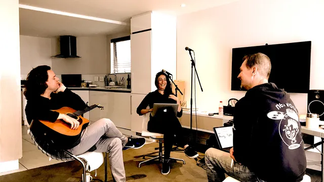 Cape Town Song Camp 2017: Jann Klose, Alicia Madison en Tony Grund