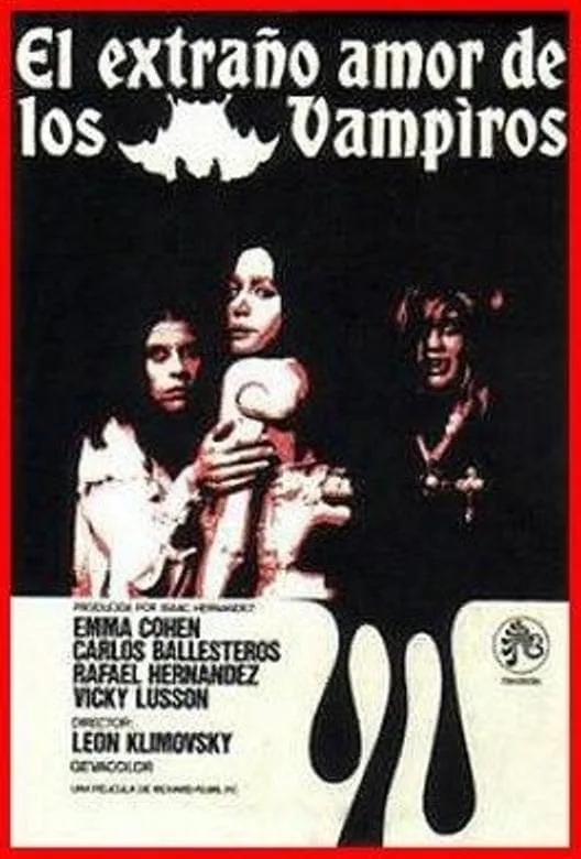 El Extraño amor de los vampiros poster