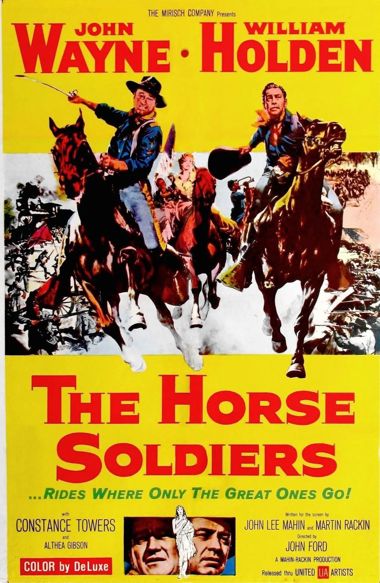 The Horse Soldiers poster