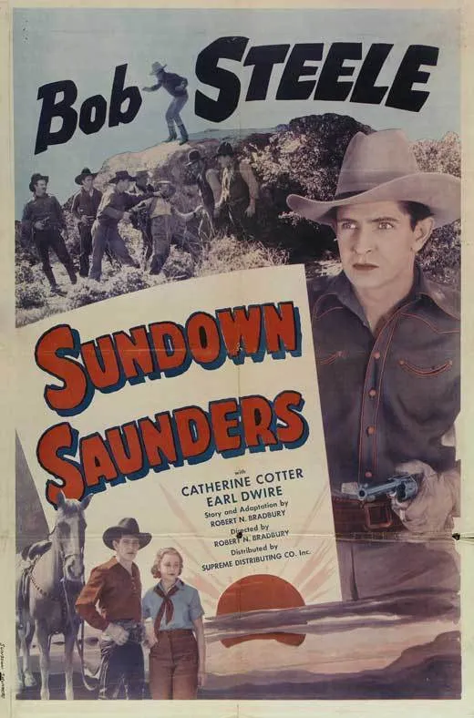 Sundown Saunders poster