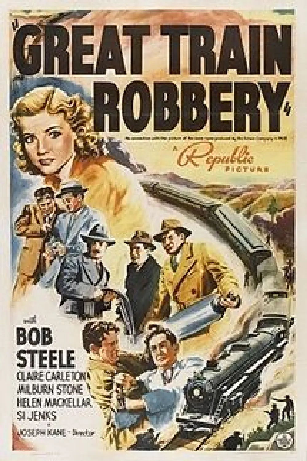 The Great Train Robbery poster