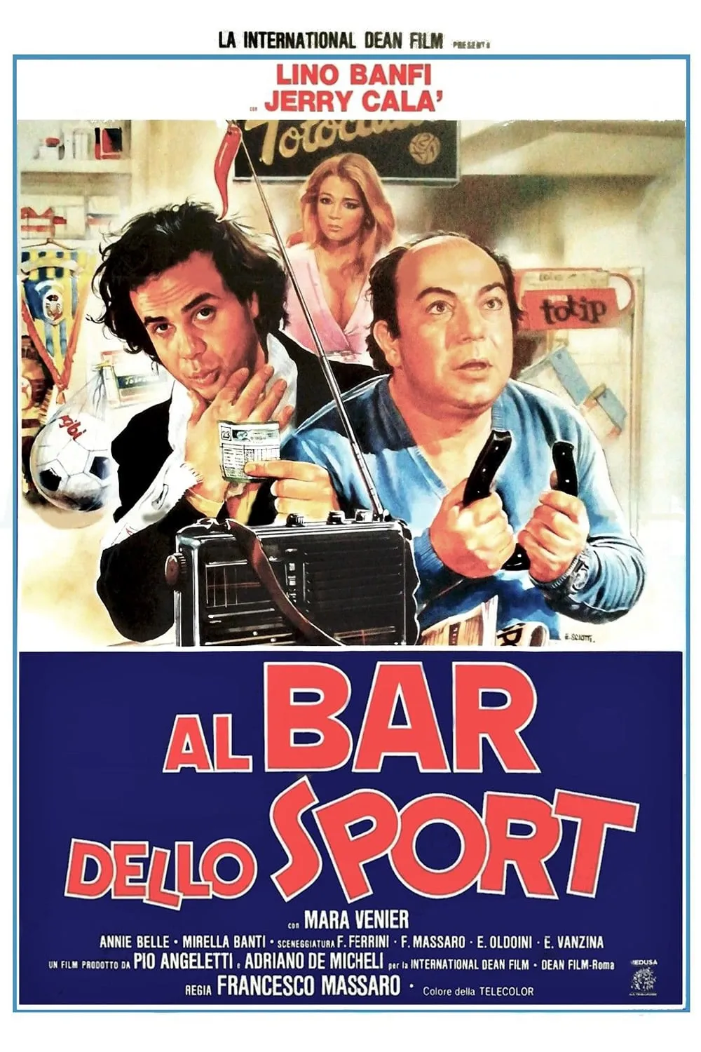 Al bar dello sport poster