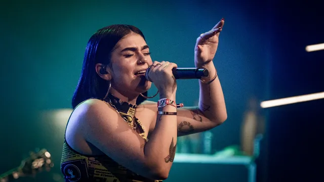 Roxeanne Hazes tijdens Noorderslag 2020