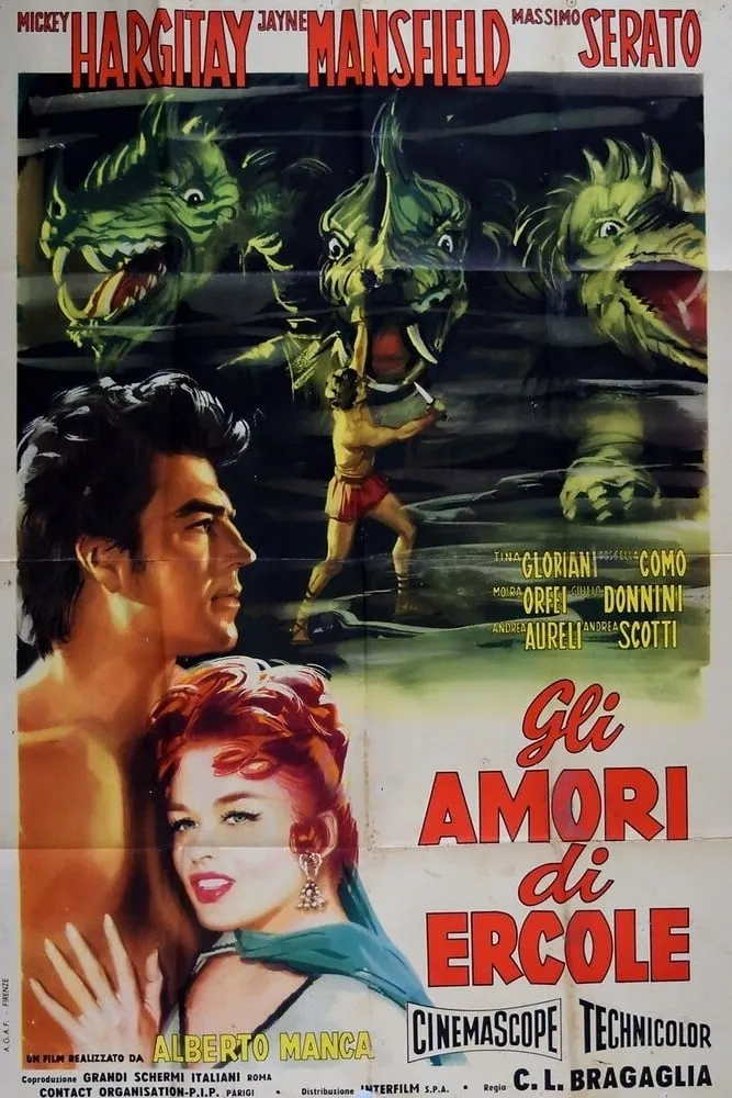 Gli amori di Ercole poster