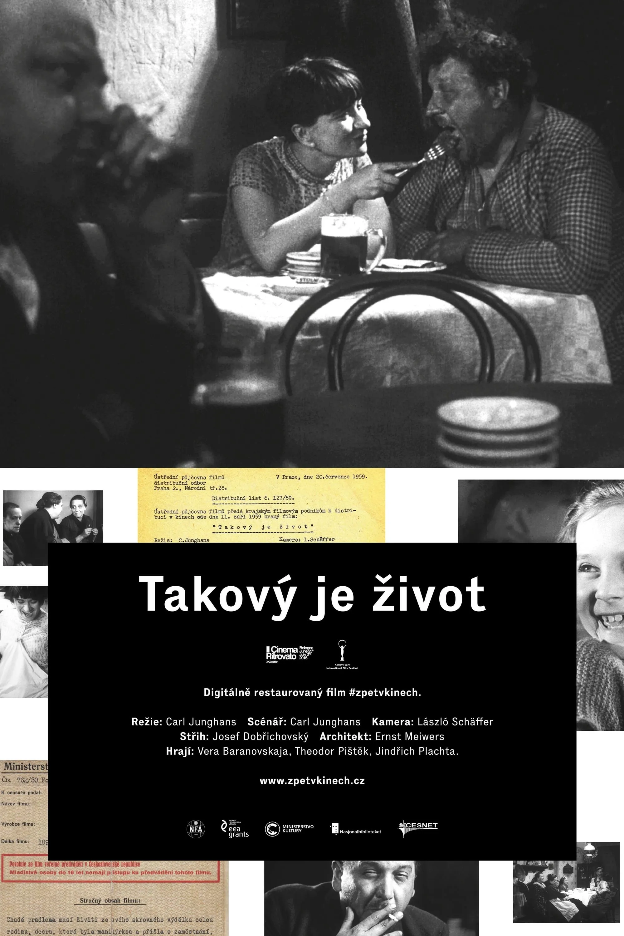 Takový je život poster