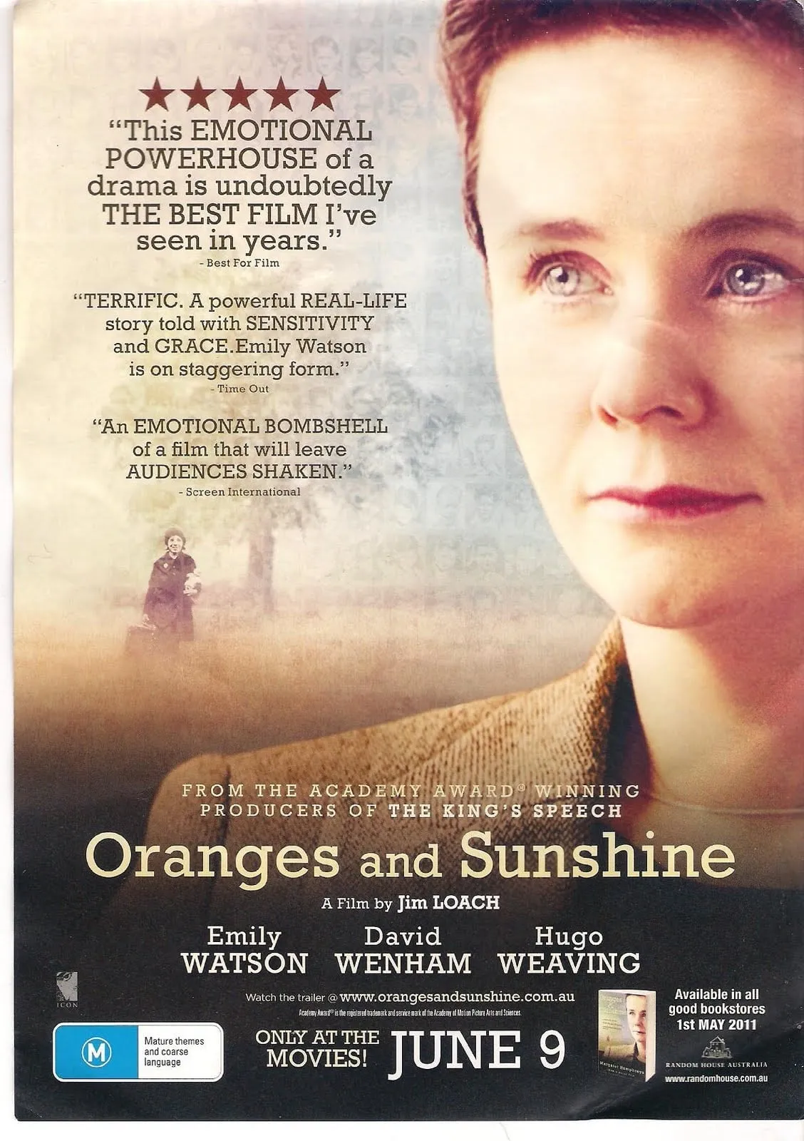 Oranges and Sunshine poster
