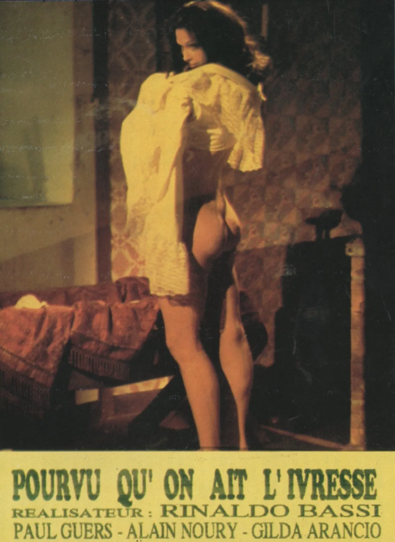 Pourvu qu'on ait l'ivresse poster