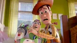 Buzz Lightyear en Woody in Toy Story 5