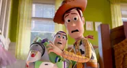 Buzz Lightyear en Woody in Toy Story 5