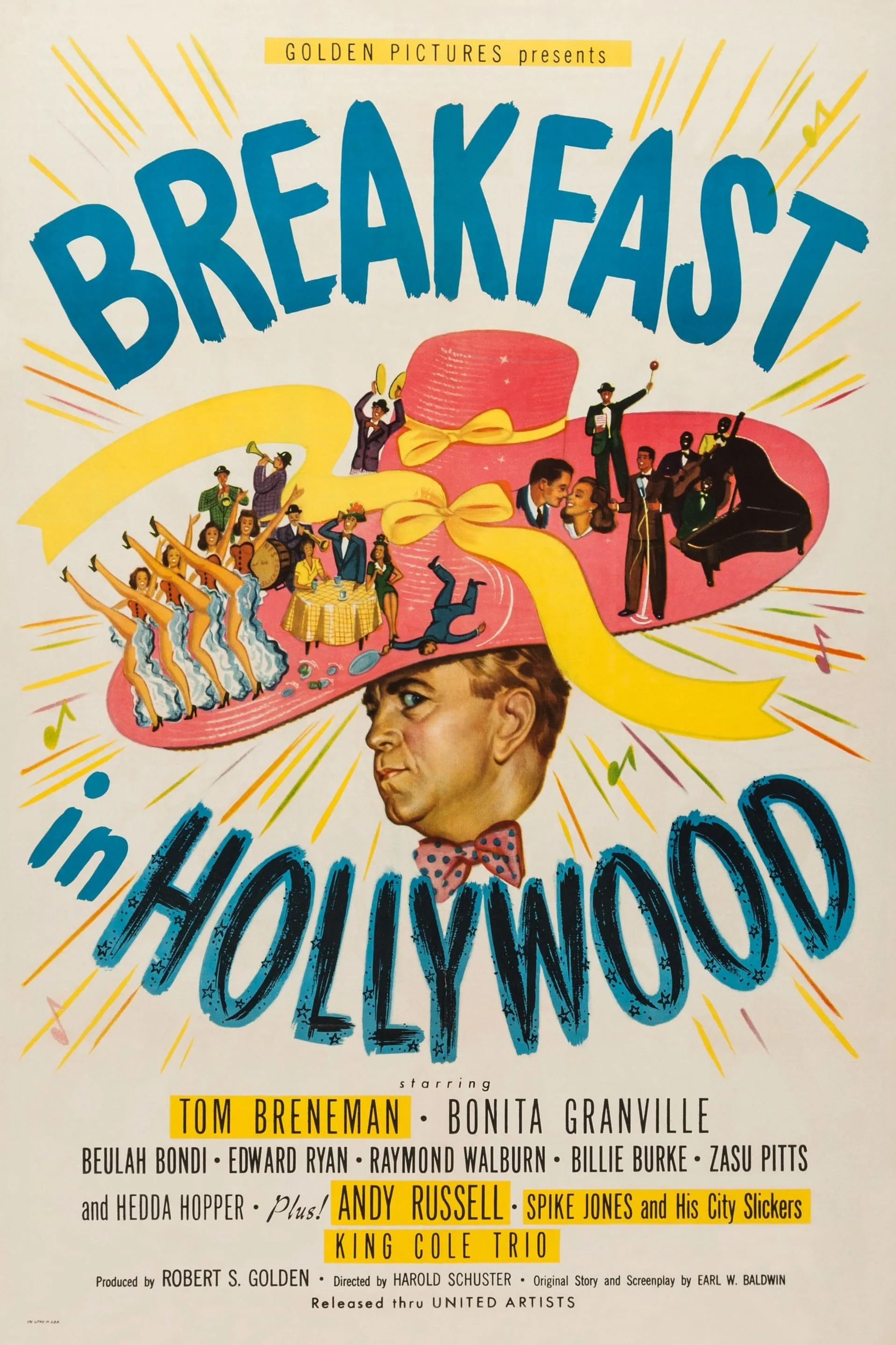 Breakfast in Hollywood poster