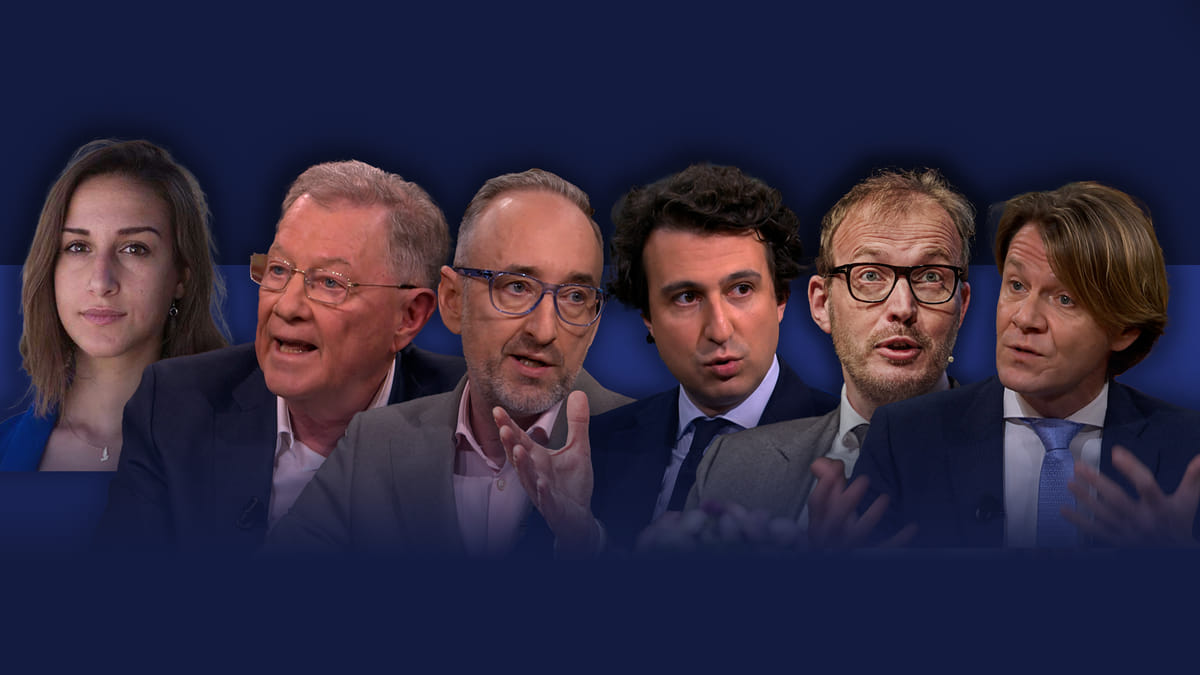 Buitenhof met Mariam Barghouti, Robert Serry, Henk Vermeer, Jesse Klaver, Mark Boumans, Kim Putters