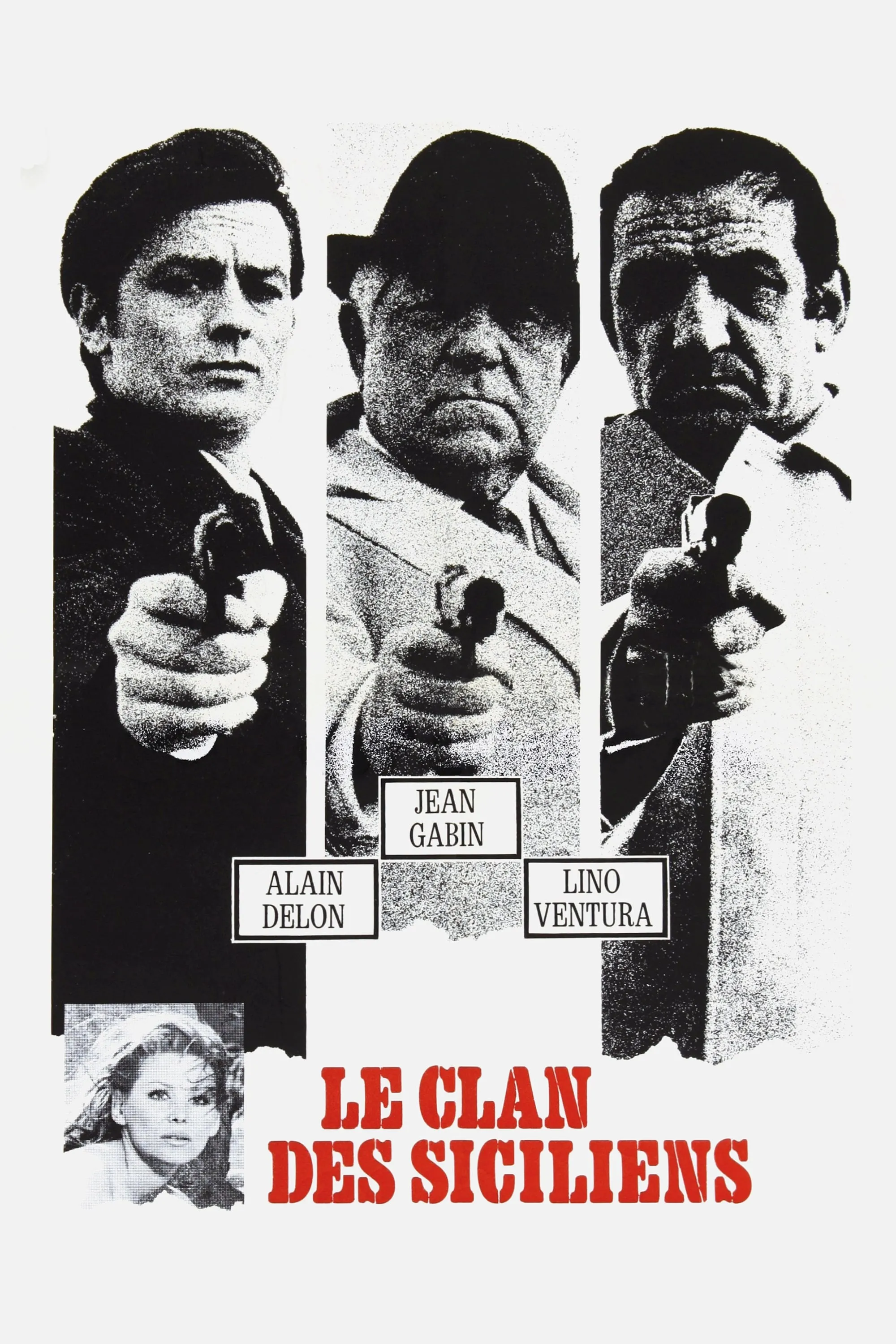 Le clan des Siciliens poster