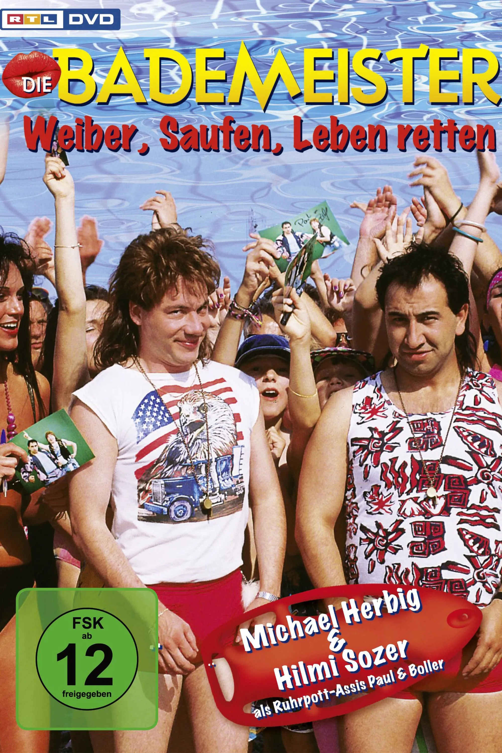 Die Bademeister - Weiber, saufen, Leben retten poster