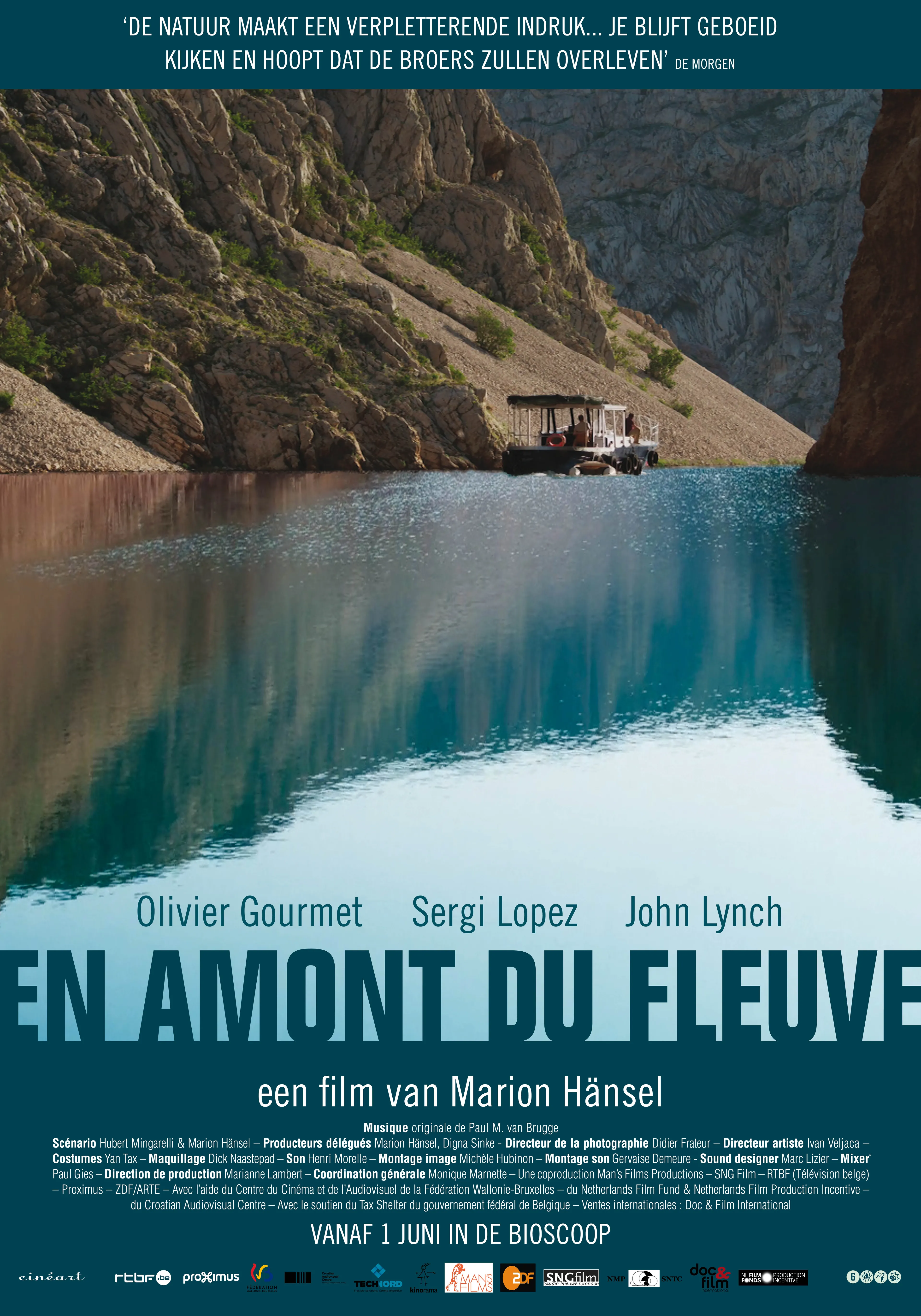 En amont du fleuve poster