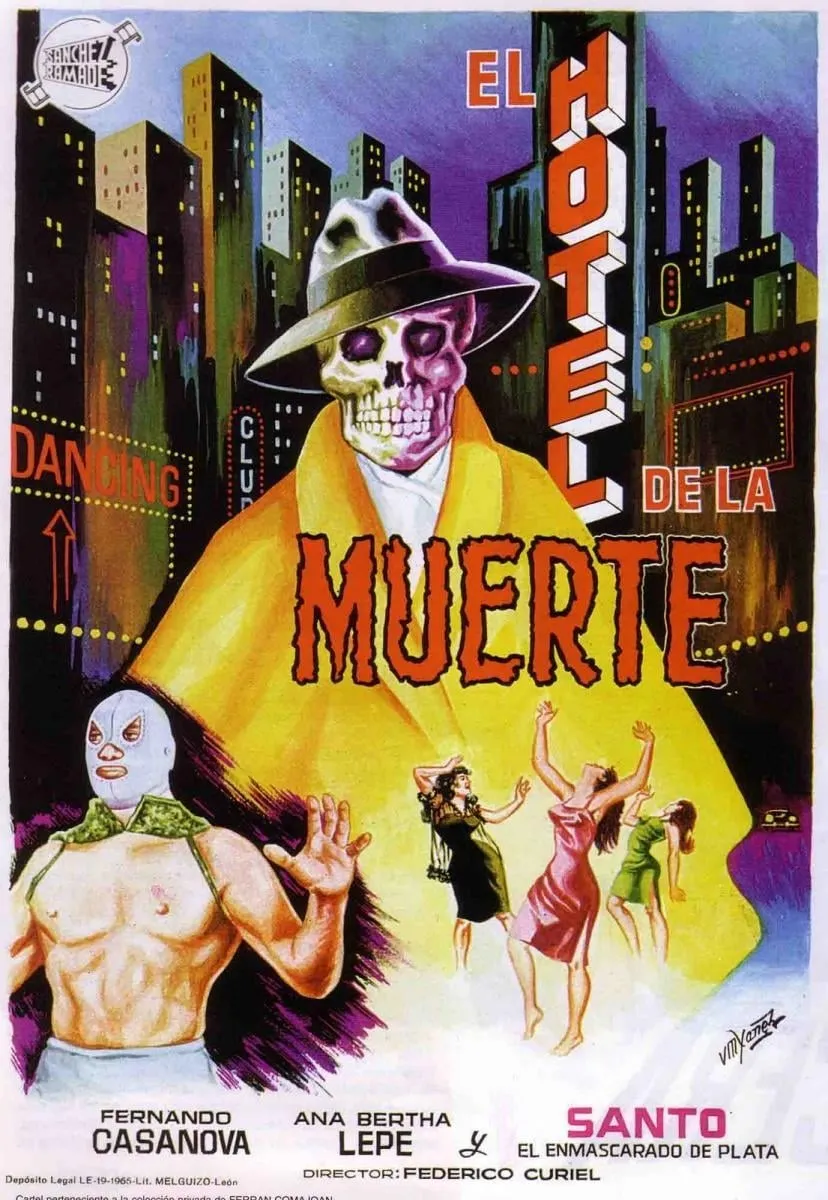 Santo en el hotel de la muerte poster