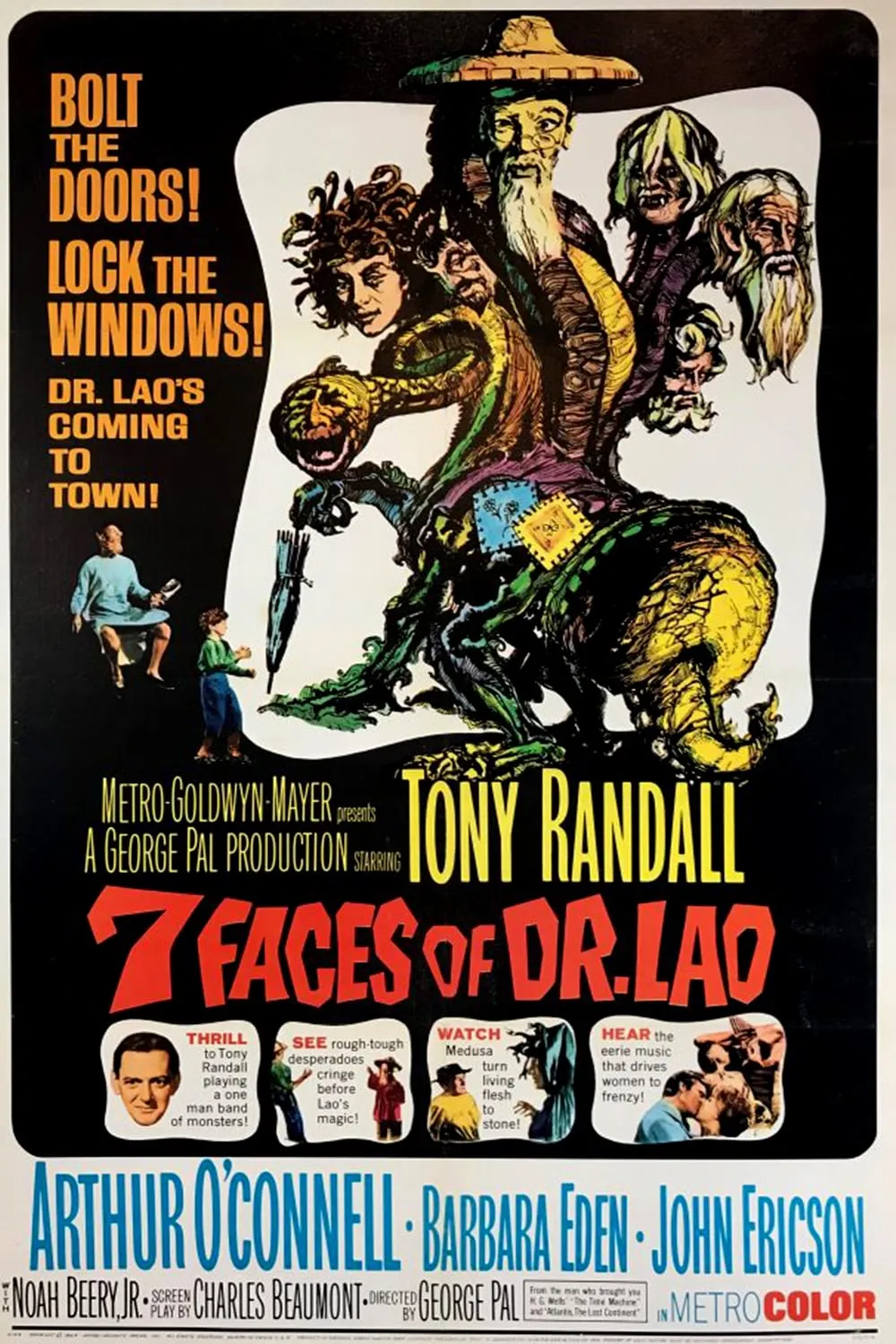 The seven faces of Dr Lao poster