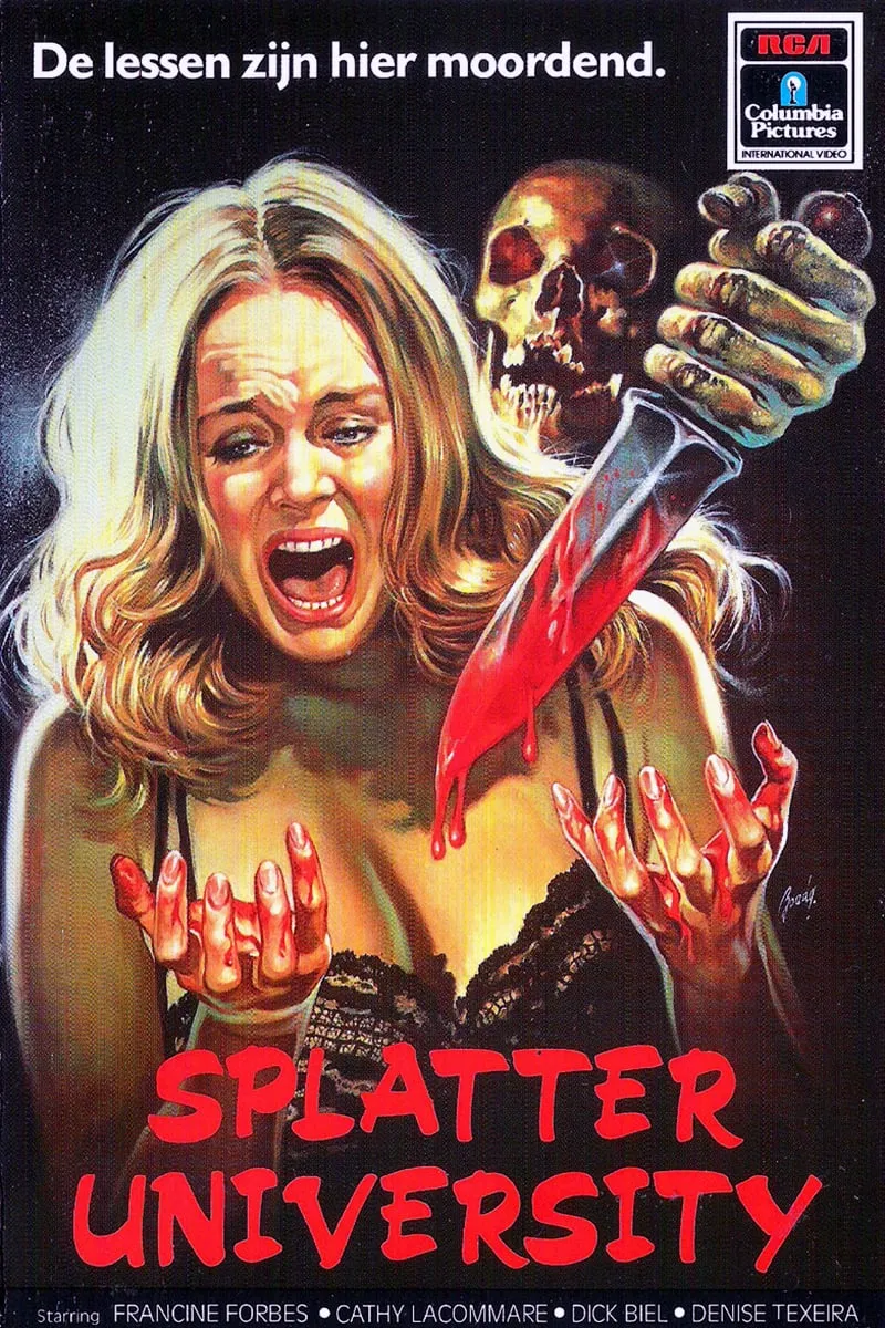Splatter University poster