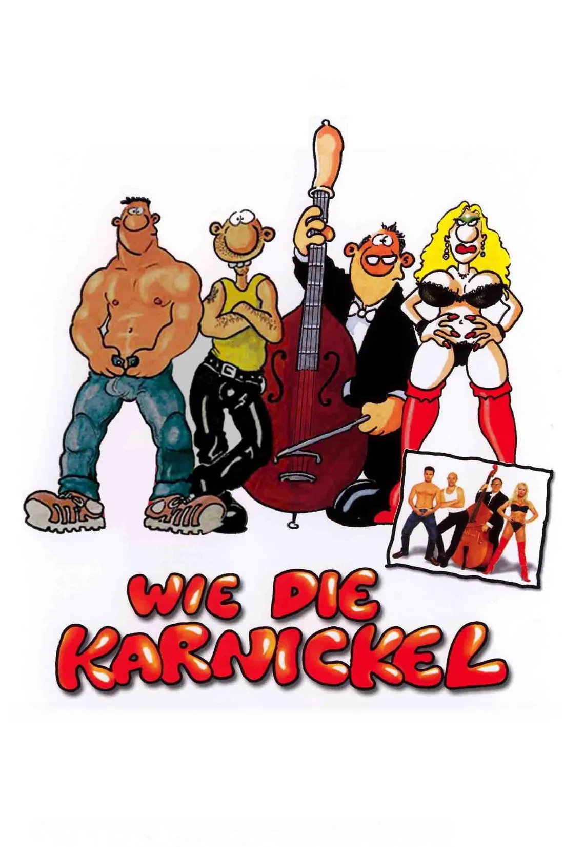 Wie die Karnickel poster