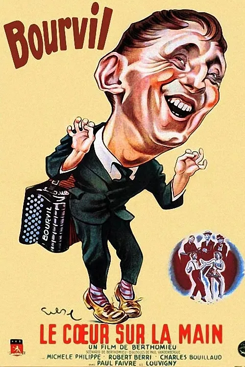 Le coeur sur la main poster