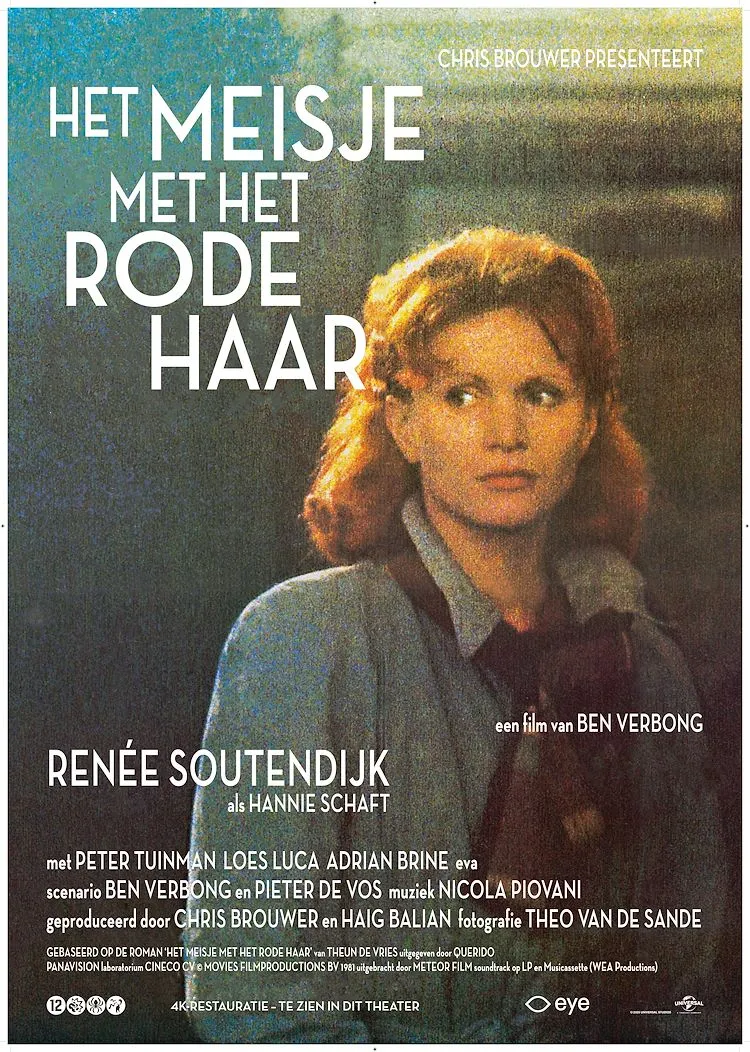 Het meisje met het rode haar poster