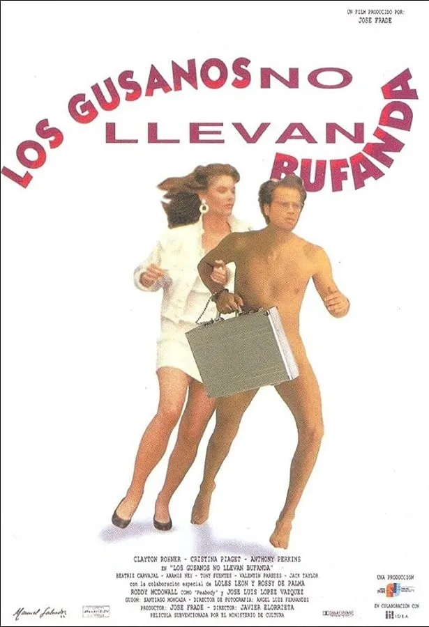 Los gusanos no llevan bufanda poster