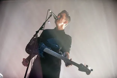 The XX live op Lowlands 2012.