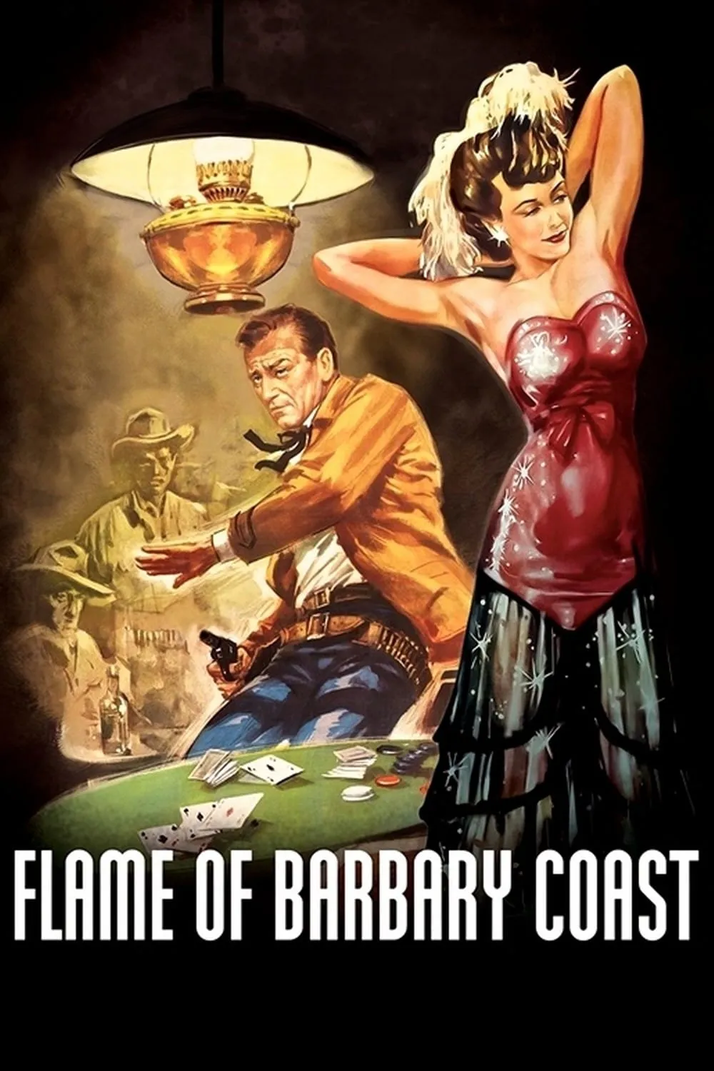 Flame Of Barbary Coast poster