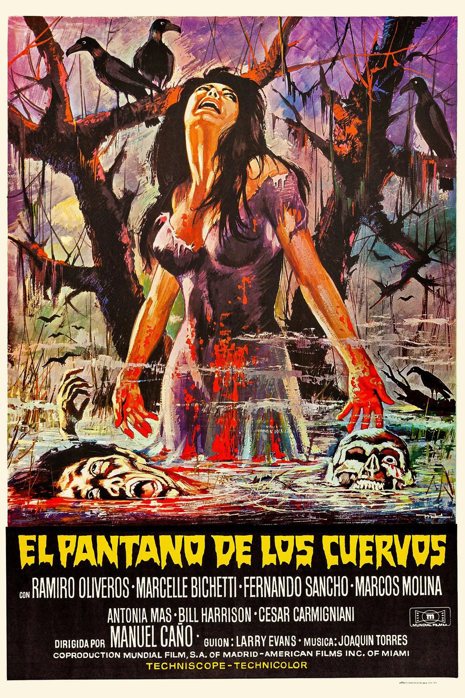 El Pantano de los cuervos poster