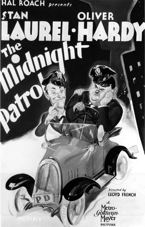 The midnight patrol poster