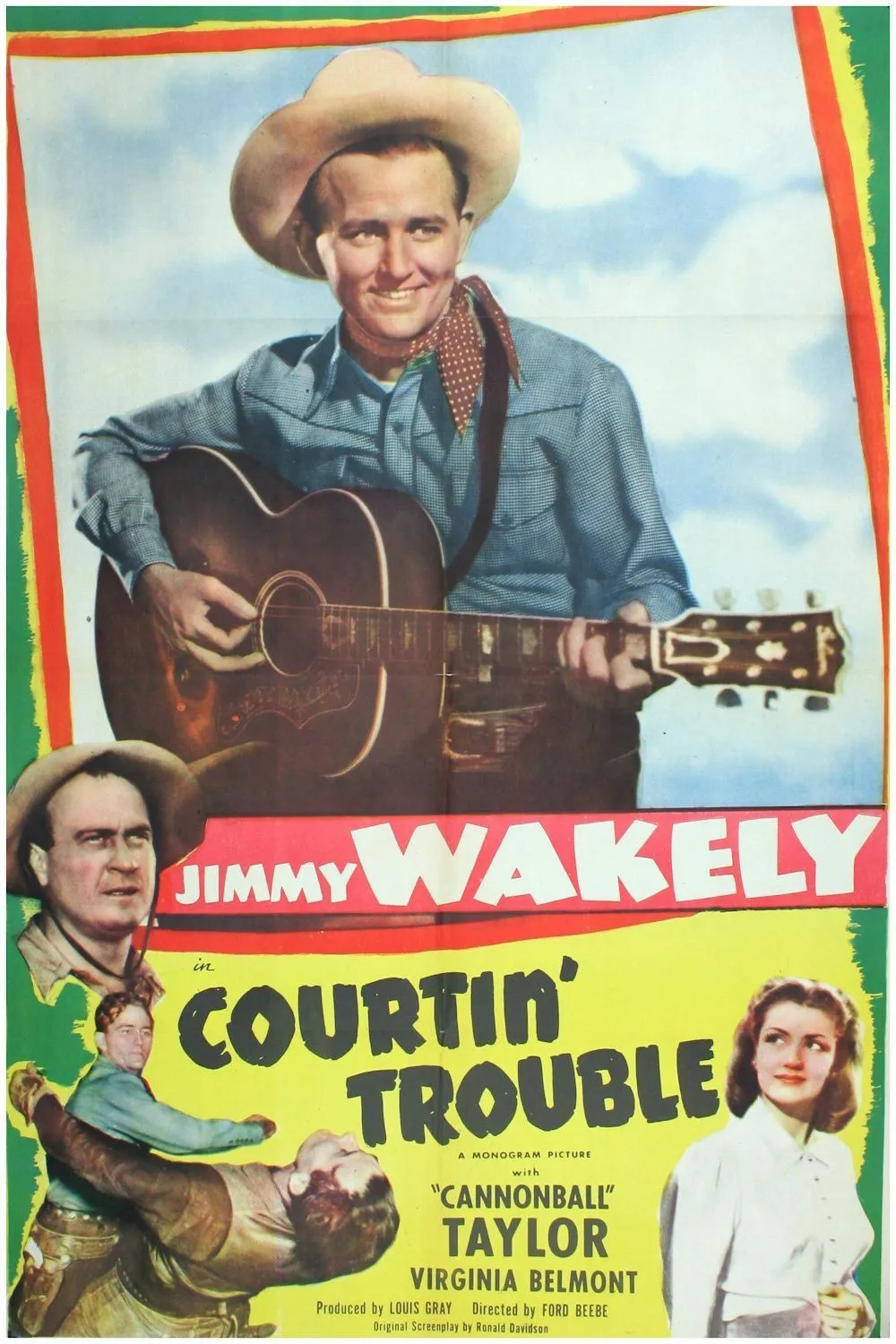 Courtin' Trouble poster