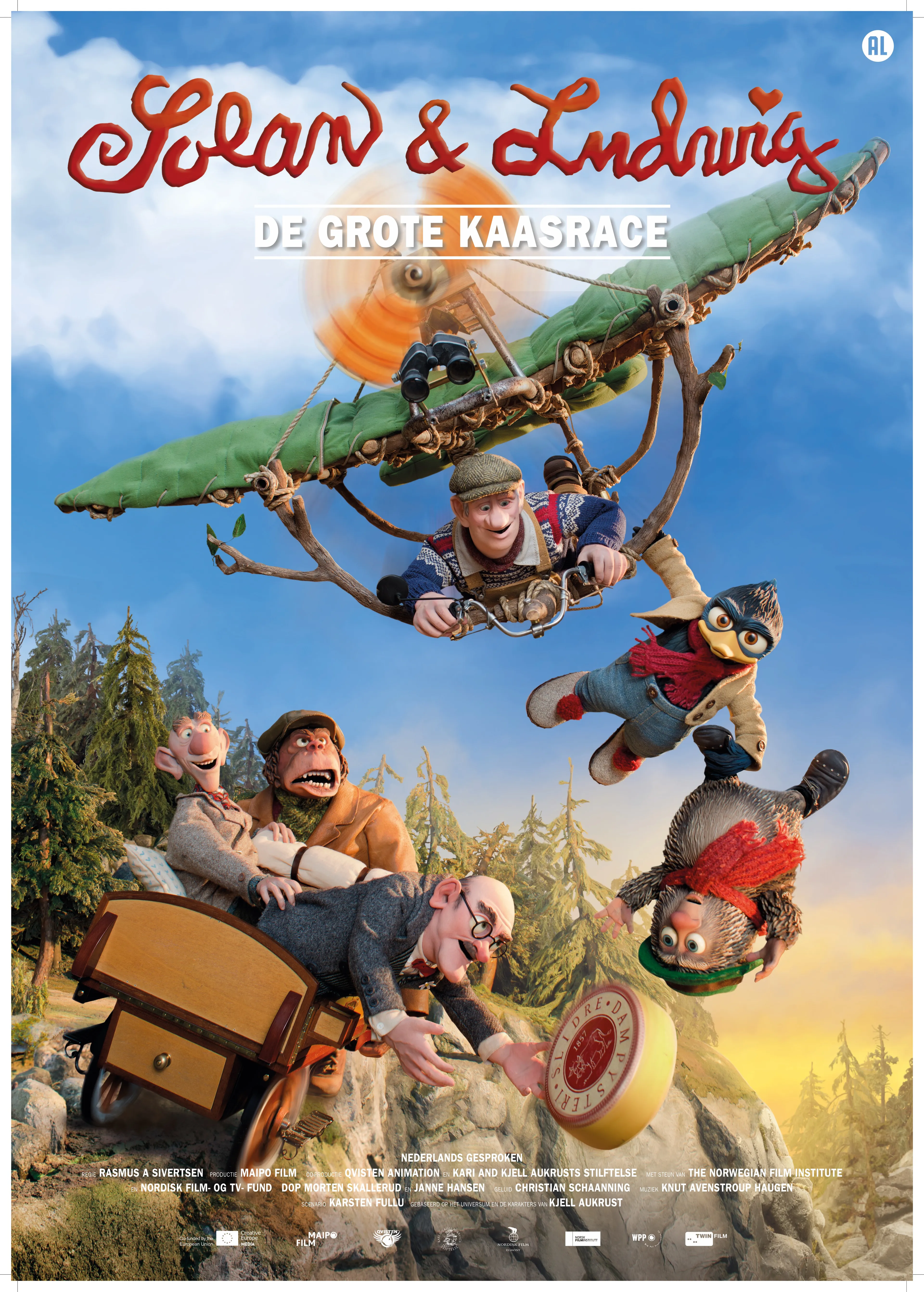 Solan & Ludwig: De Grote Kaasrace poster