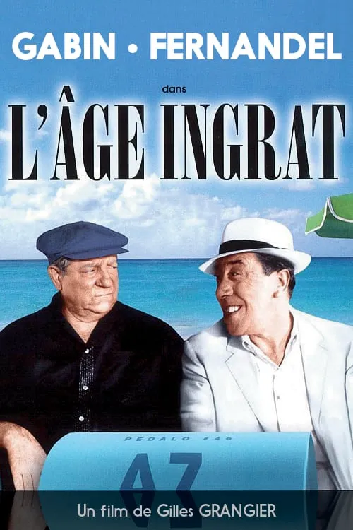 L'age ingrat poster