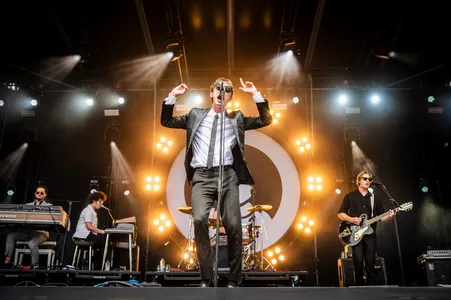 Orange Skyline op Stage Four tijdens Pinkpop 2023