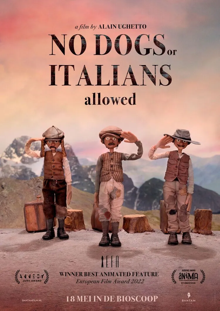 No Dogs or Italians Allowed poster