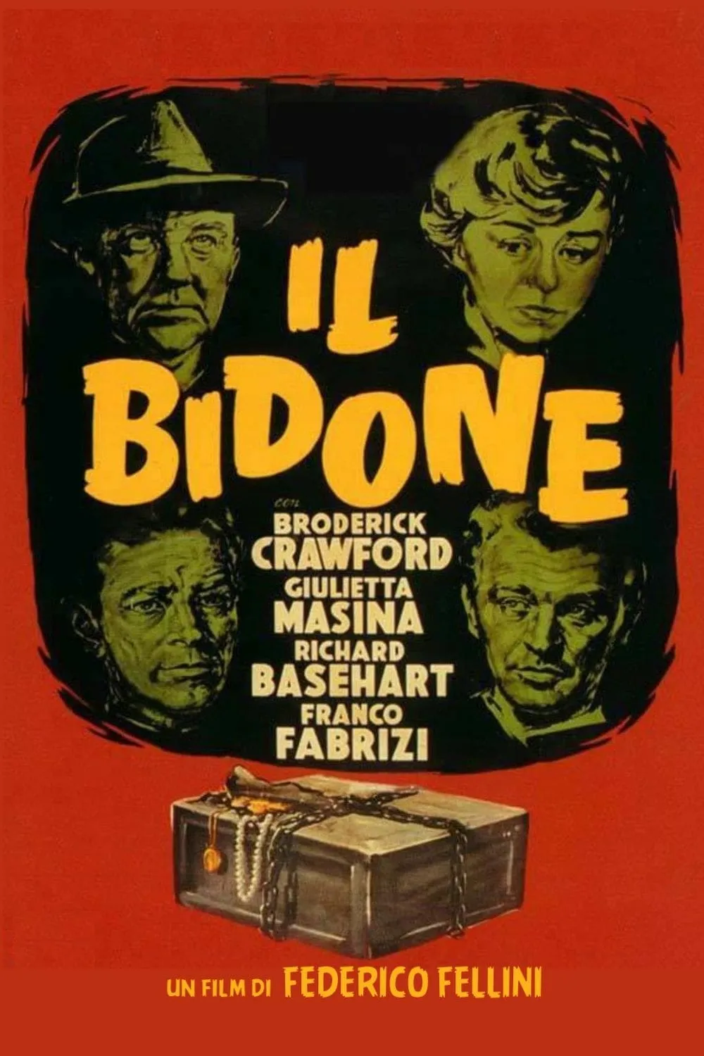 Il bidone poster