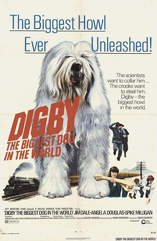 The Biggest Dog In The World Digby poster