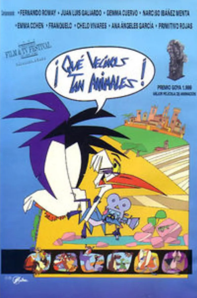 Que vecinos tan animales poster