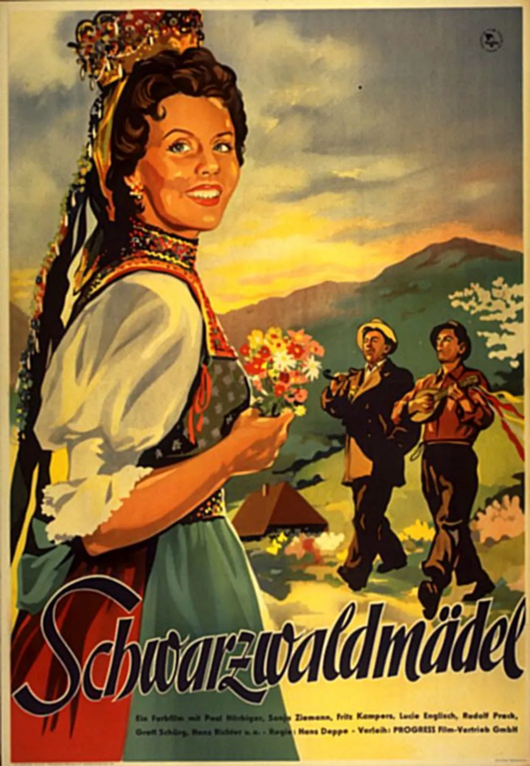Schwarzwaldmädel poster