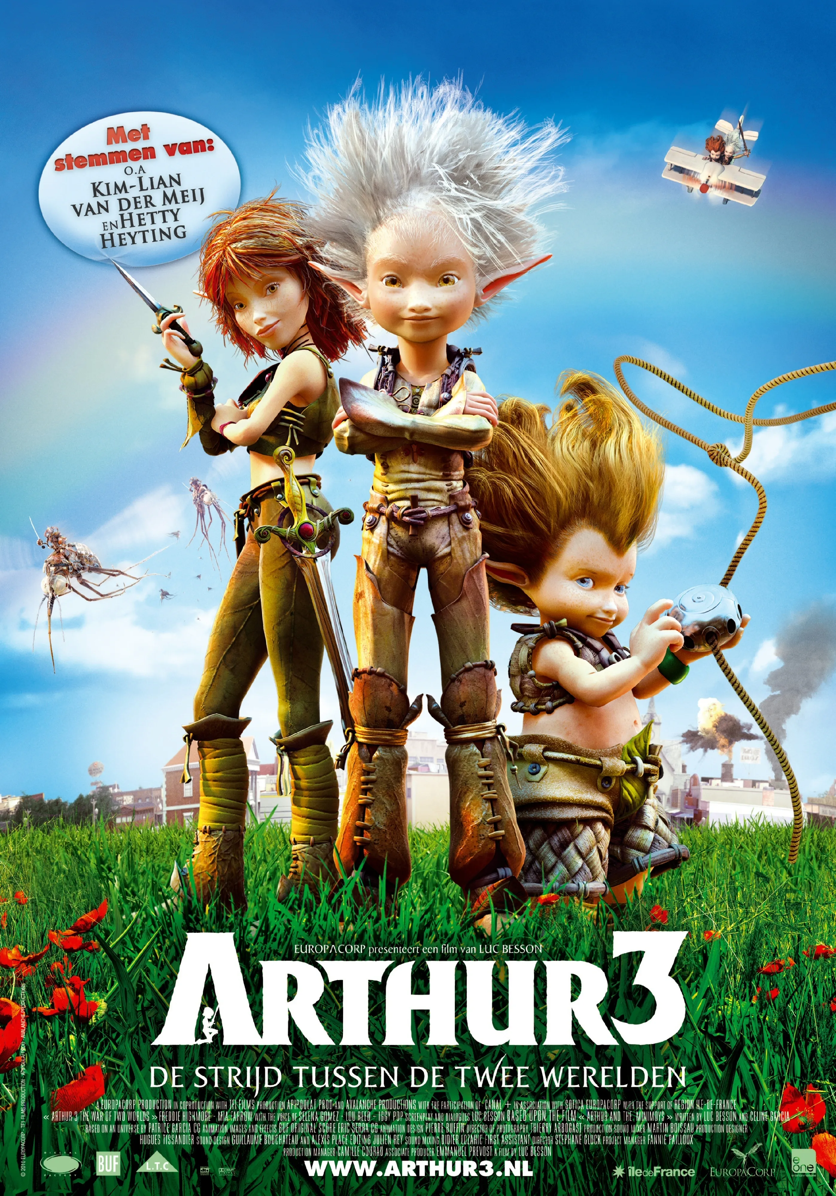 Arthur 3: De Strijd Tussen De Twee Werelden poster