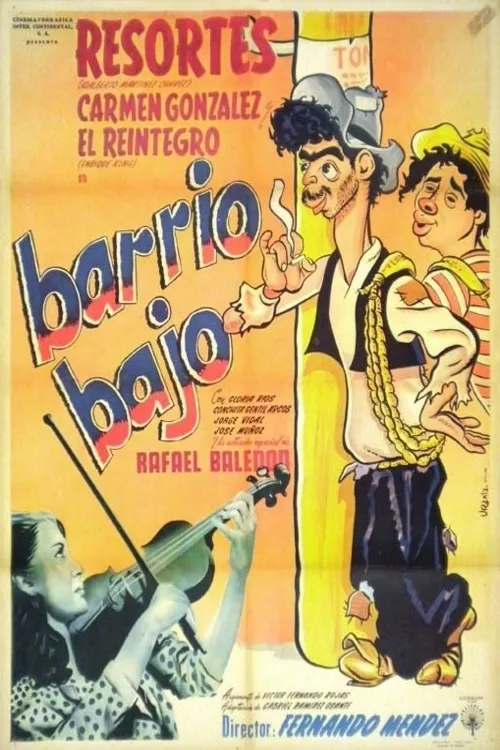 Barrio bajo poster