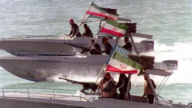 Iraanse speedboten uit de jaren tachtig / negentig