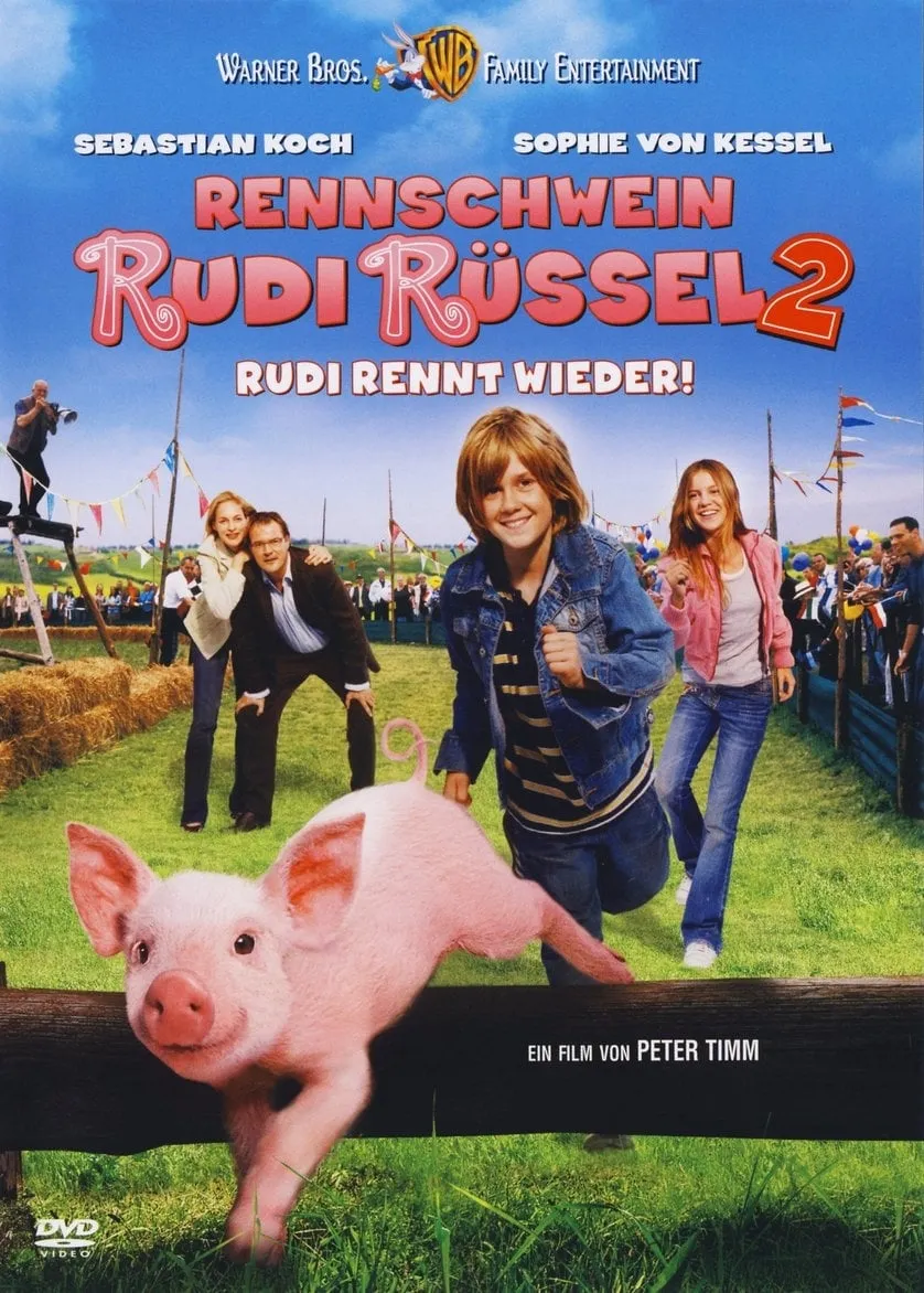 Rennschwein Rudi Rüssel 2 - Rudi rennt wieder! poster