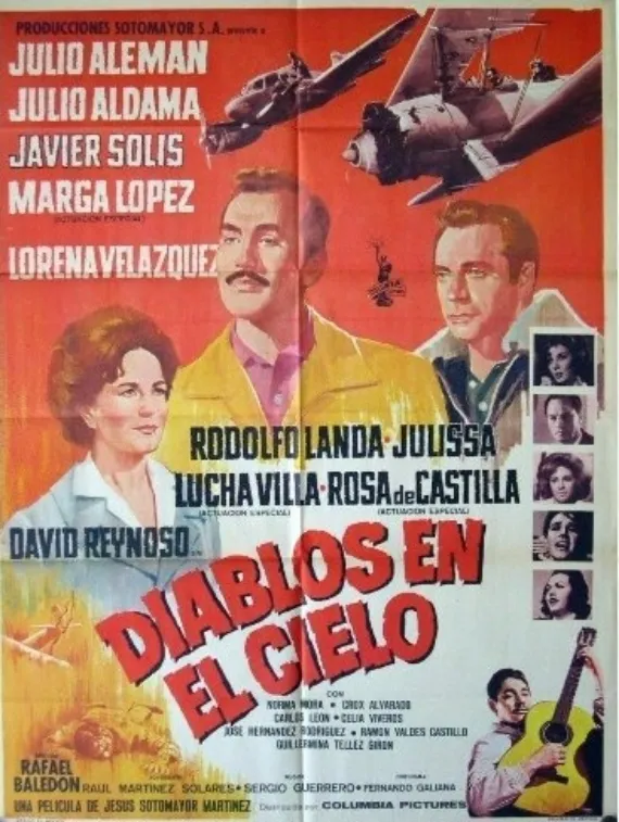 Diablos en el cielo poster